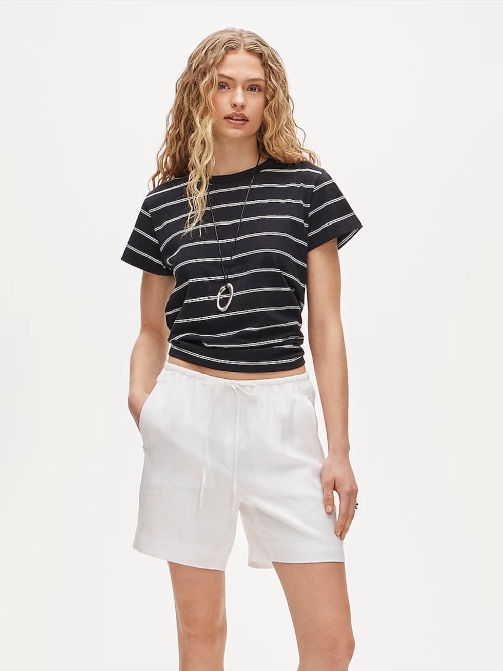 J. Crew Cosmo Short Linen